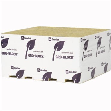 Grodan Gro-Block Improved GR40 Uni-Block (36/ Carton) - BetterGrow Hydro