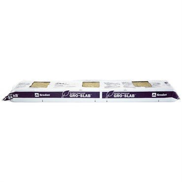 Grodan Improved Gro-Slab (36x6x3 w/ 3-10x10 pre-cut holes) - Bag (12/Carton) - BetterGrow Hydro