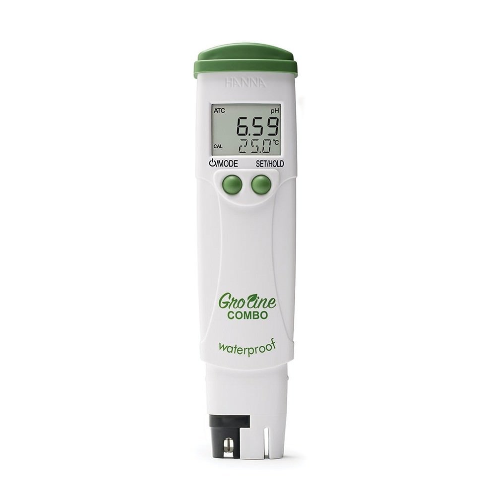 GroLine Combo Waterproof pH/EC/TDS/Temperature Tester - BetterGrow Hydro