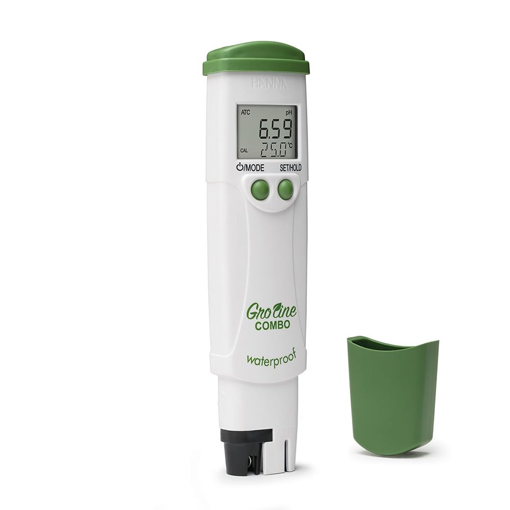 GroLine Combo Waterproof pH/EC/TDS/Temperature Tester - BetterGrow Hydro