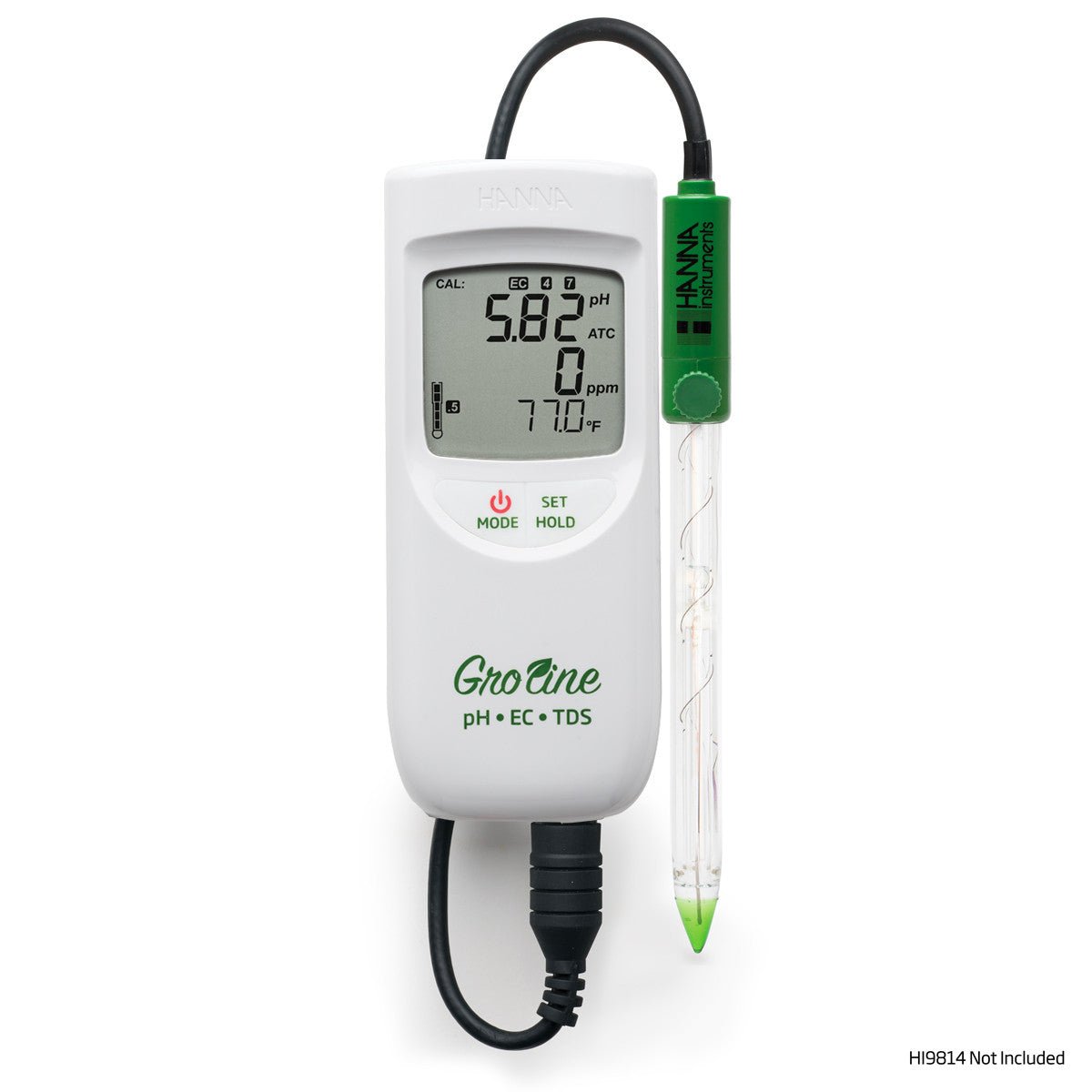 Groline Direct Soil and Soilless Media pH electrode for HI9814 - BetterGrow Hydro