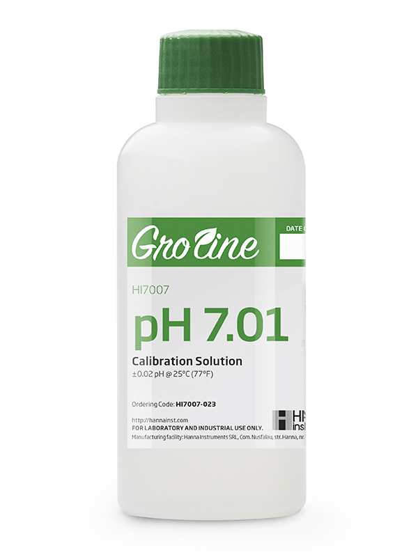 Groline pH 7.01 Calibration Solution - 230ml - BetterGrow Hydro