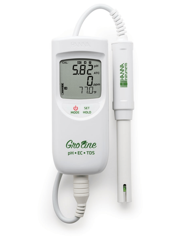 GroLine Waterproof Portable pH/EC/TDS/Temperature Meter - BetterGrow Hydro