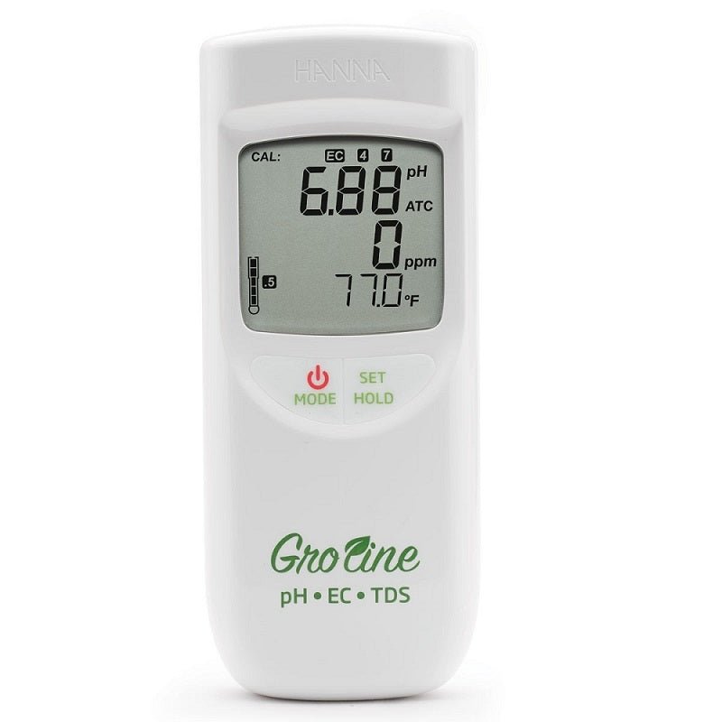 GroLine Waterproof Portable pH/EC/TDS/Temperature Meter - BetterGrow Hydro