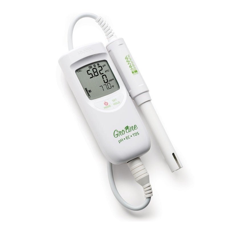 GroLine Waterproof Portable pH/EC/TDS/Temperature Meter - BetterGrow Hydro