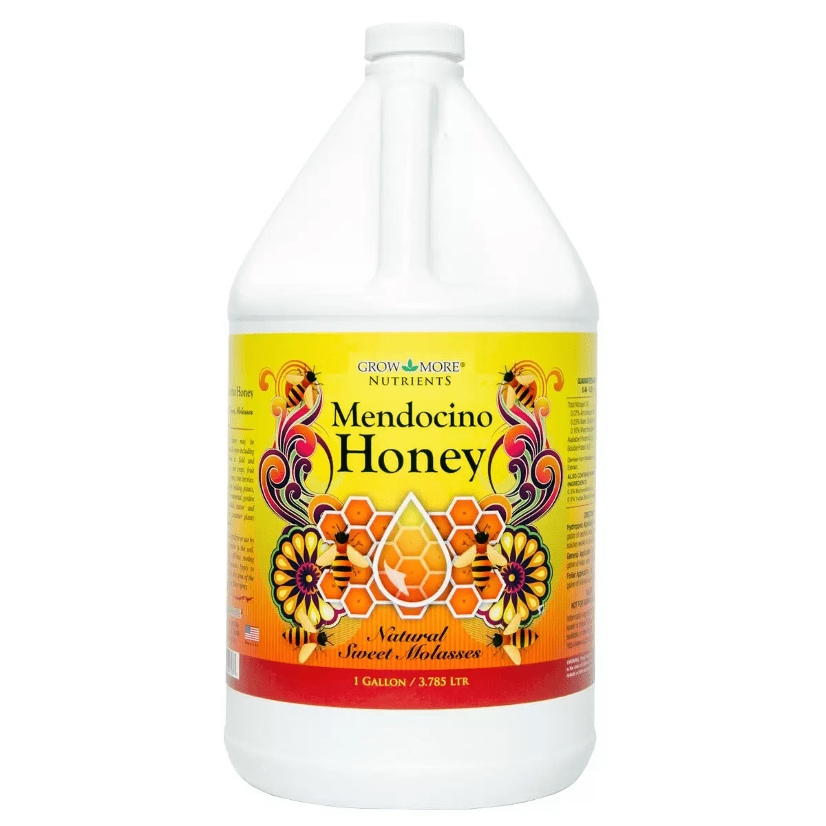 Grow More 1 gallon Mendocino Honey - BetterGrow Hydro