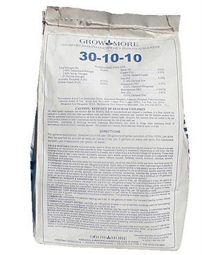 Grow More 25 30-10-10 - BetterGrow Hydro