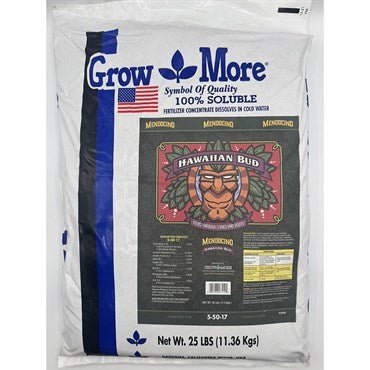 Grow More 25 Hawaiian Bud 5-50-17 - BetterGrow Hydro