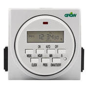 Grow1 120V Dual Outlet Digital Timer - BetterGrow Hydro