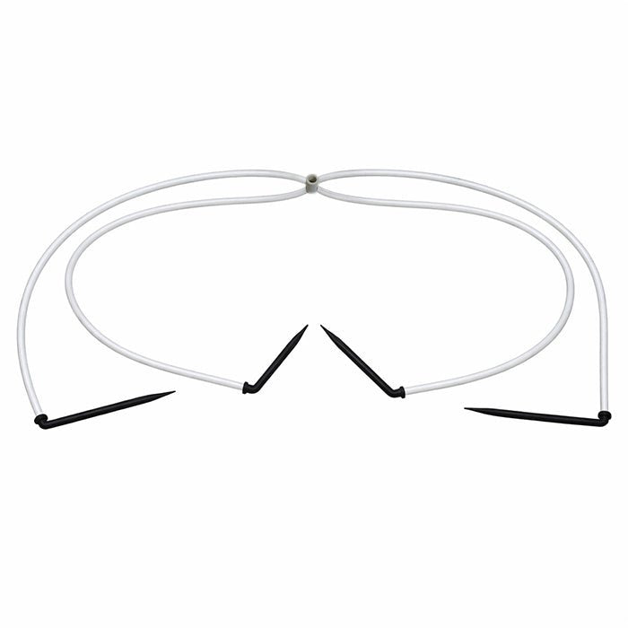 GROW1 4-Way Flat MOD Manifold w/ Drip Stakes & Tubing 36" (25pcs/Pack) - BetterGrow Hydro