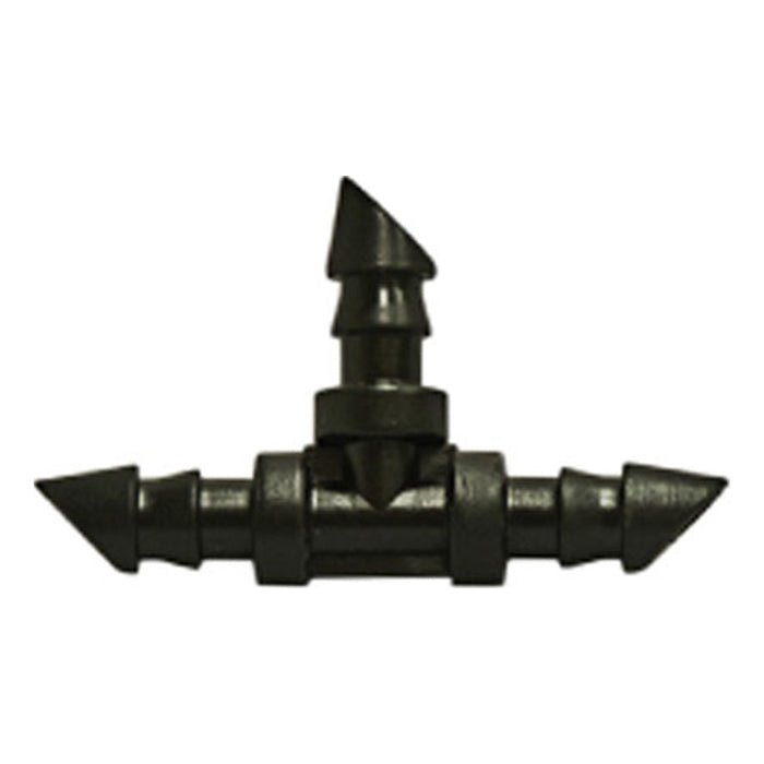 GROW1 Barbed Tee Connector 1/4in (10pcs/Pack) - BetterGrow Hydro