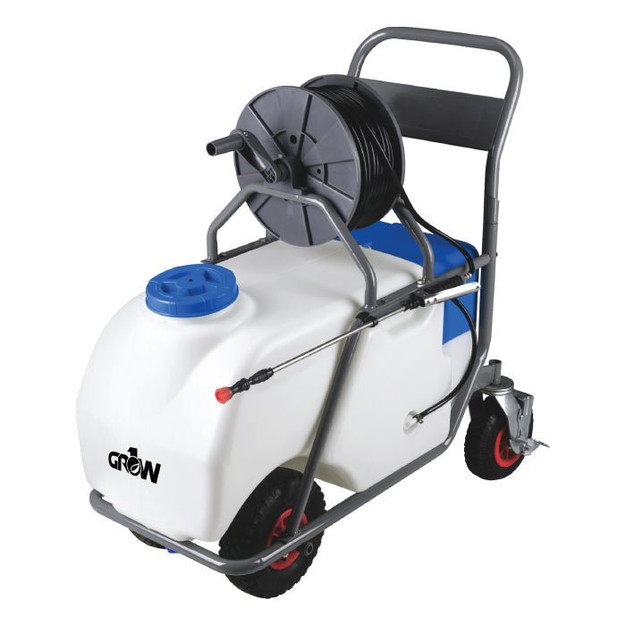 GROW1 CropCart 23 Gallon Battery Powered Ag Cart Sprayer 150ft Hose - BetterGrow Hydro