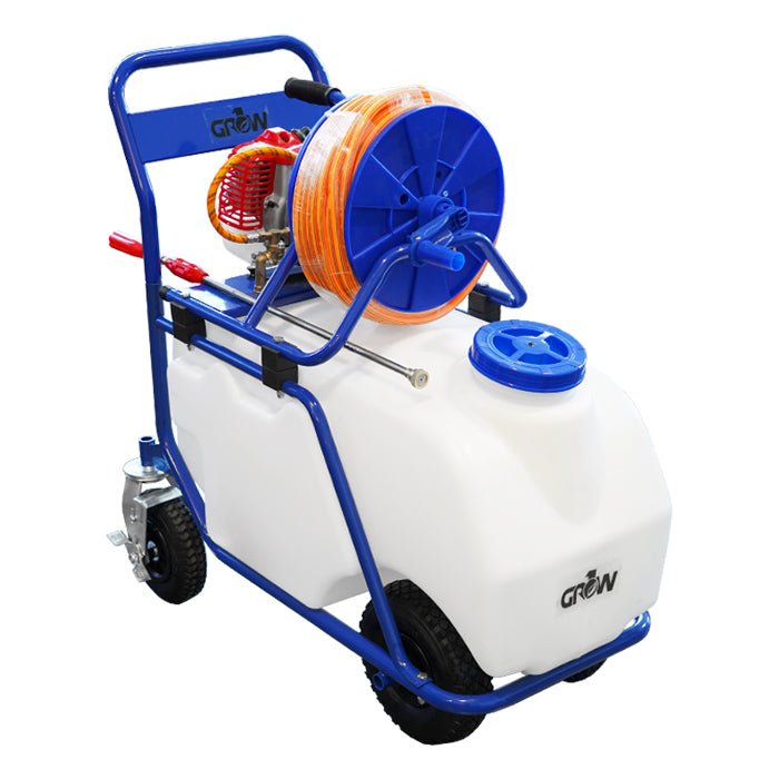 GROW1 CropCart 23 Gallon Gas Powered Ag Cart Sprayer 150ft Hose - BetterGrow Hydro