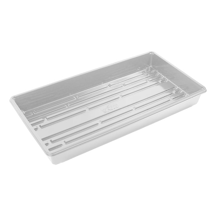 GROW1 EXTREME Propagation Tray w/o Drain Holes White (10in x 20in x 2.25in) - BetterGrow Hydro