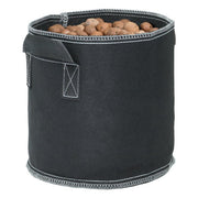 Grow1 Fabric Pots w/ Handles - Black - BetterGrow Hydro