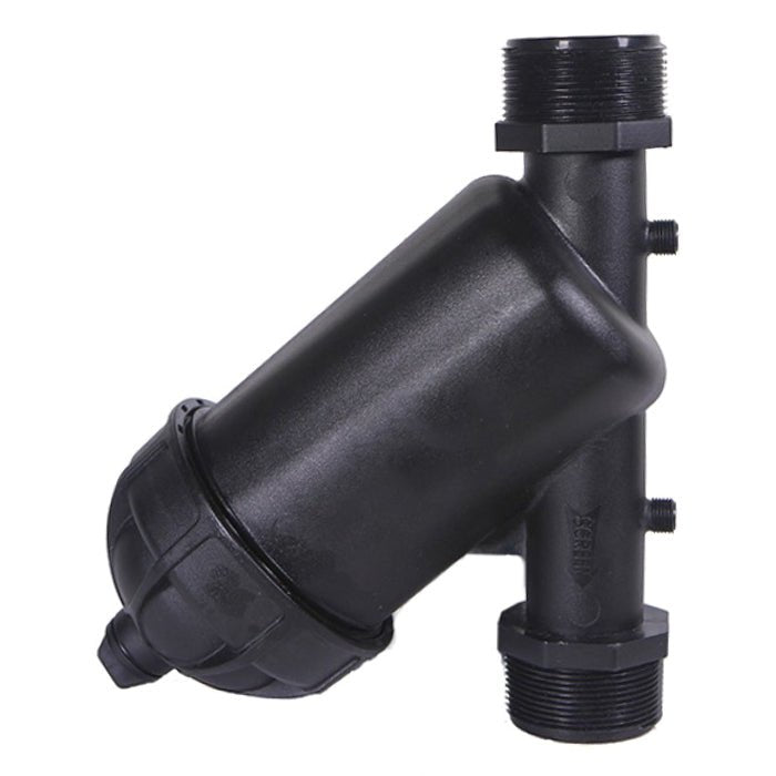 GROW1 Manual Disc Filter 1" MPT X MPT 120 Mesh 1-26 GPM - BetterGrow Hydro