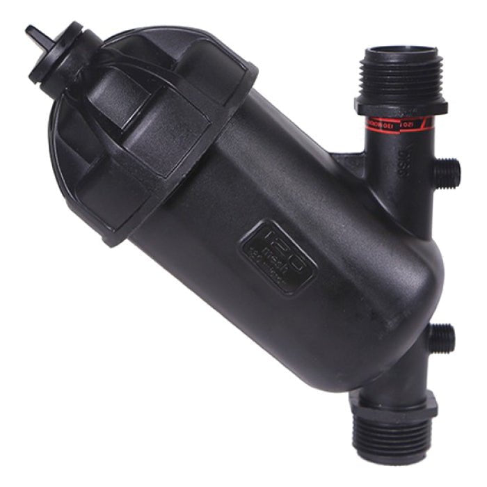 GROW1 Manual Disc Filter 3/4" MPT X MPT 120 Mesh 1-22 GPM - BetterGrow Hydro