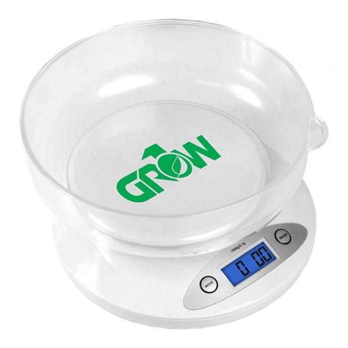 Grow1 Nutrient Digital Scale w/Bowl - 2.5 lb - BetterGrow Hydro