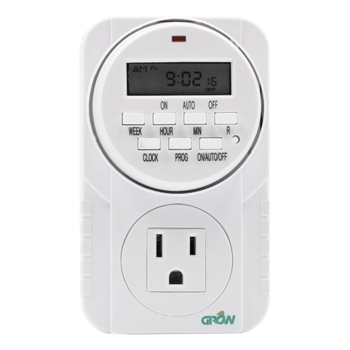Grow1 Single Outlet Digital Timer - BetterGrow Hydro
