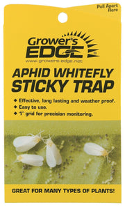 Grower's Edge Aphid Whitefly Sticky Trap 5/Pack - BetterGrow Hydro
