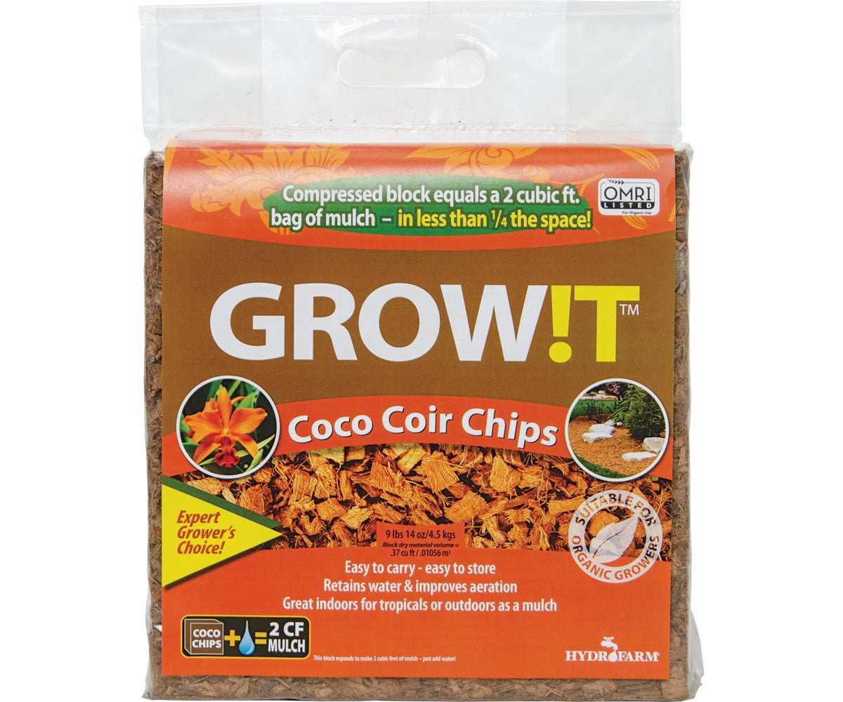 GROW!T Coco Coir Chips - Block - BetterGrow Hydro