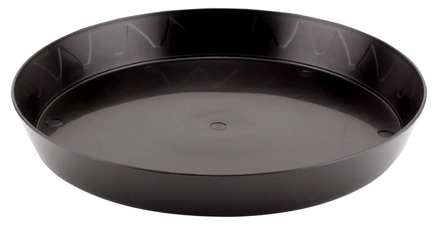 Heavy Duty Black Saucer 10in - BetterGrow Hydro