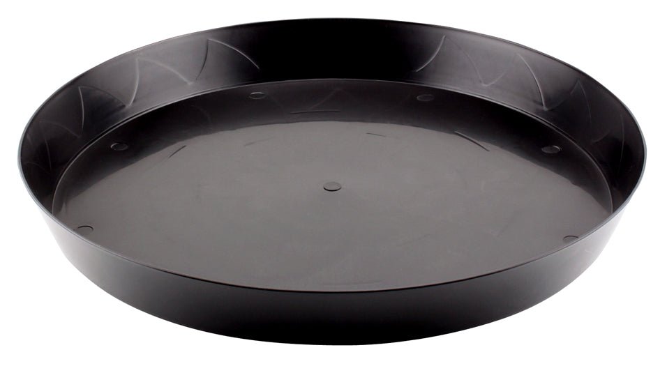 Heavy Duty Black Saucer 16in - BetterGrow Hydro