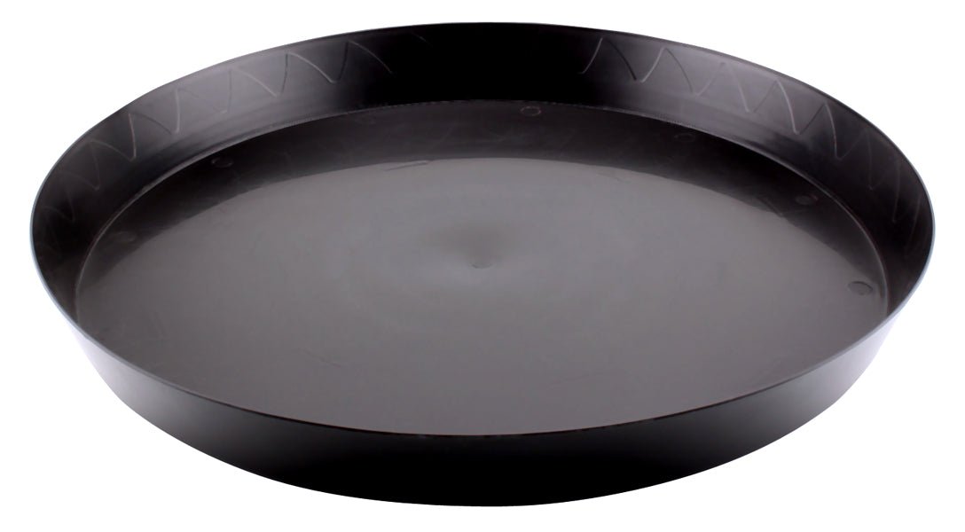 Heavy Duty Black Saucer 18in - BetterGrow Hydro