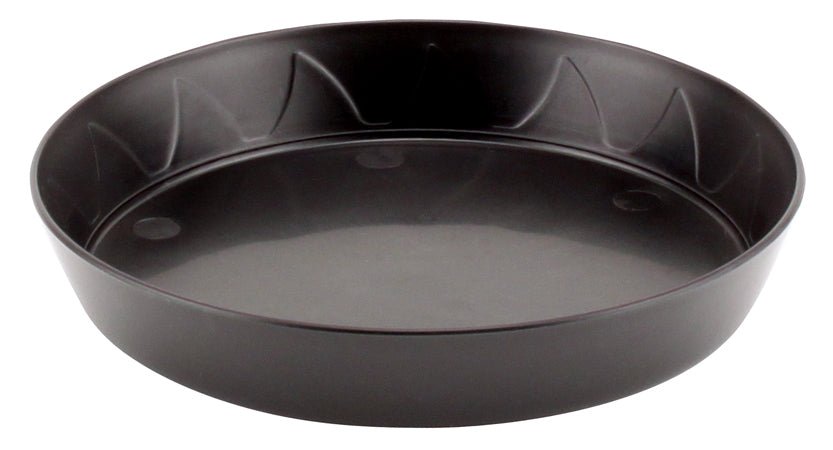 Heavy Duty Black Saucer 6in - BetterGrow Hydro