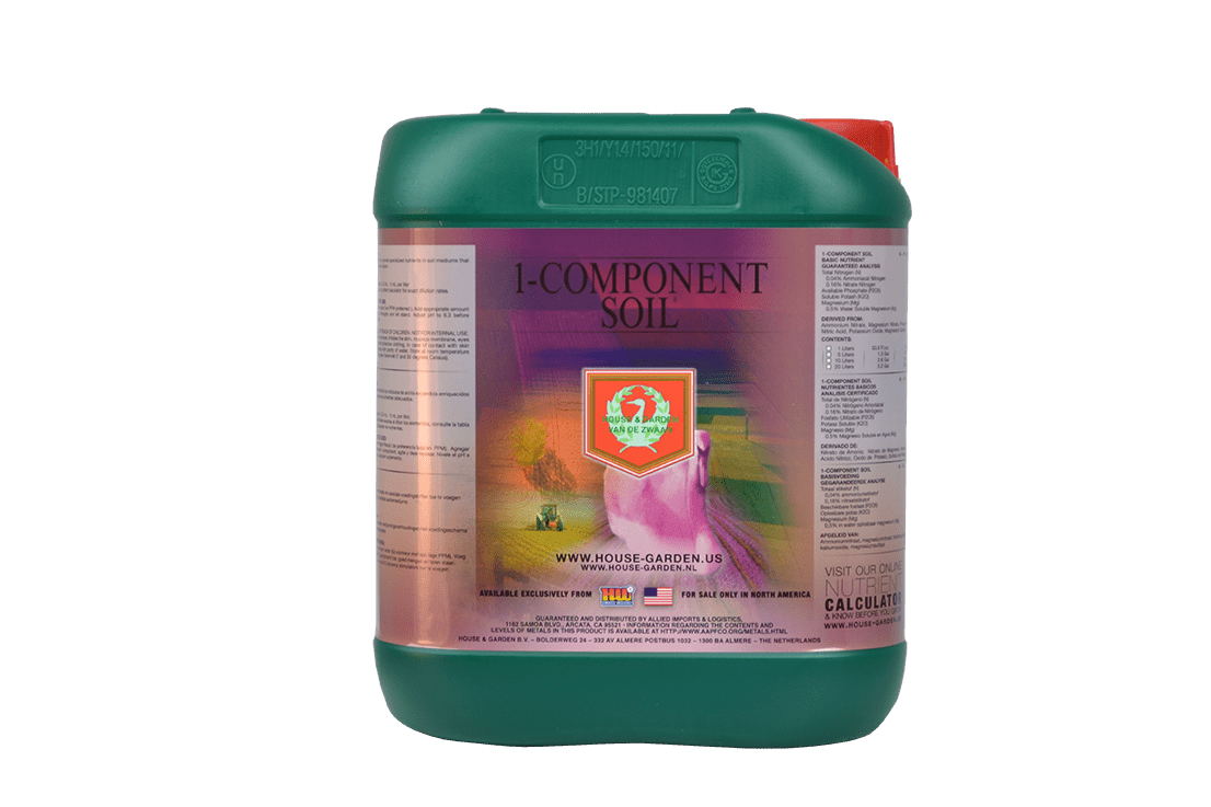 House & Garden 1 - Component Soil - BetterGrow Hydro