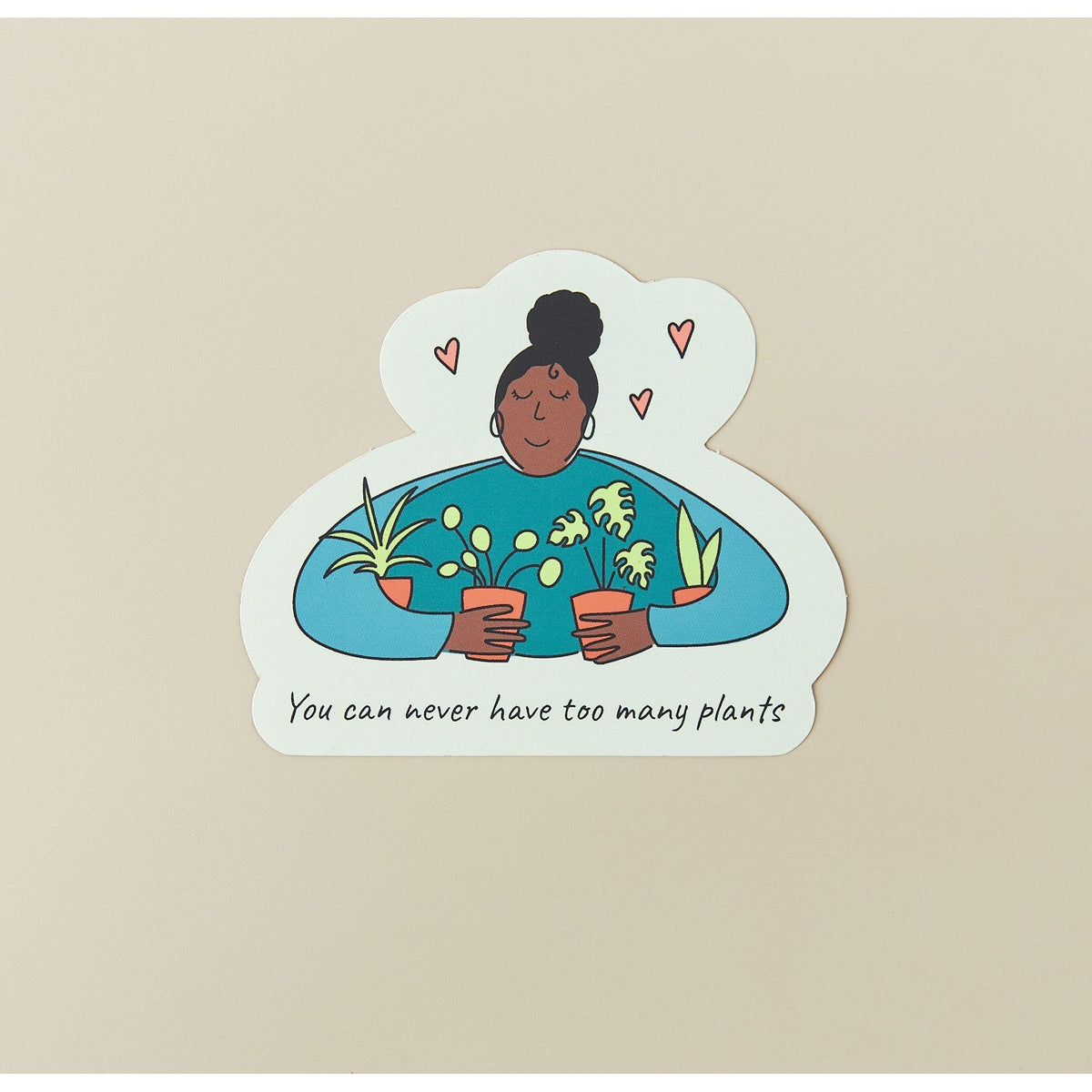 House Plant Shop Sticker 'Too Many Plants' - BetterGrow Hydro