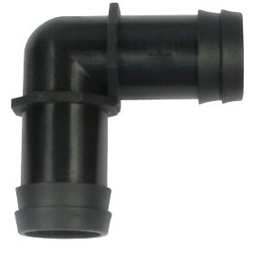Hydro Flow Premium Barbed Elbow 1 in - BetterGrow Hydro