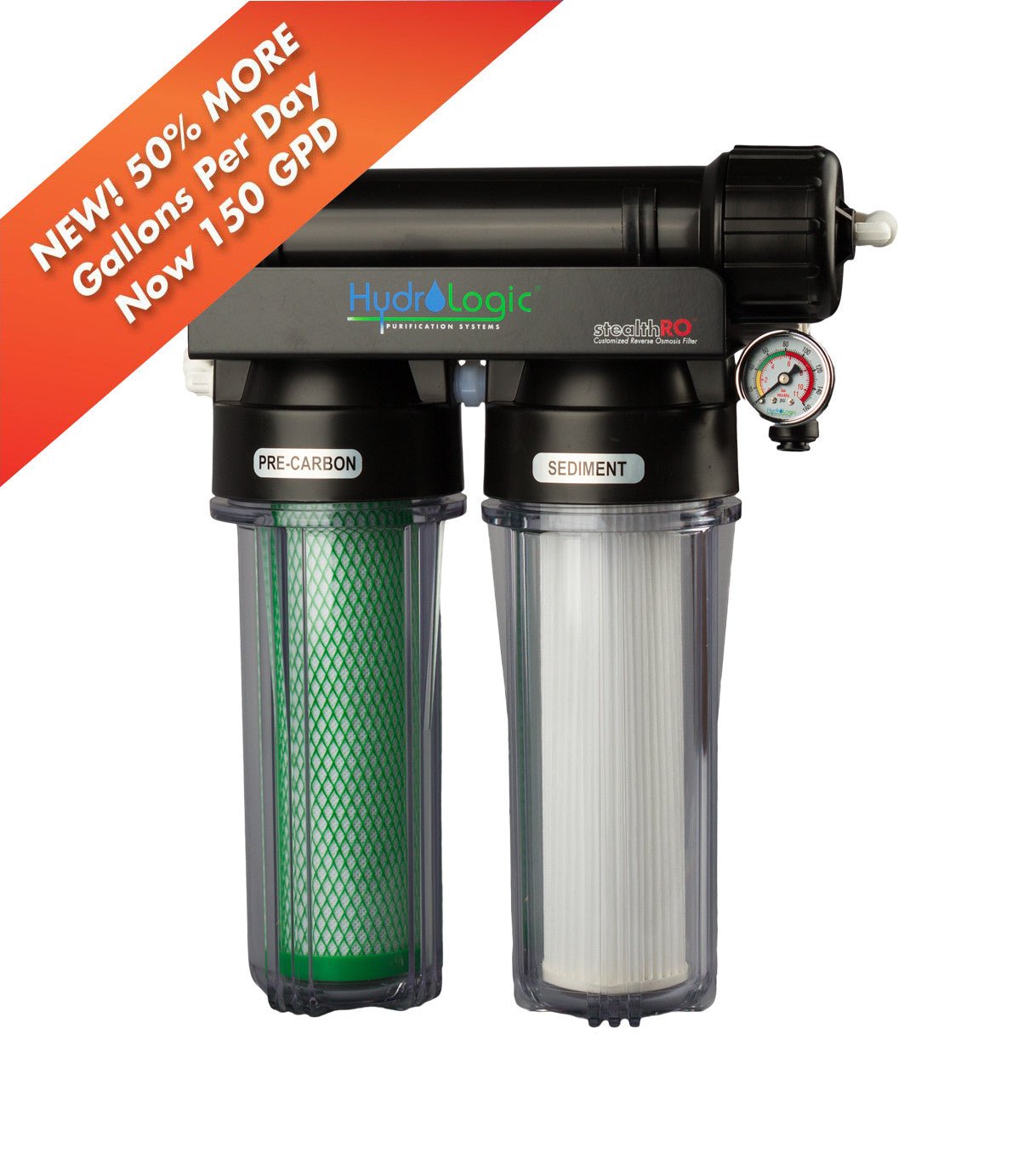 Hydro - Logic Stealth RO 150 Reverse Osmosis System - BetterGrow Hydro
