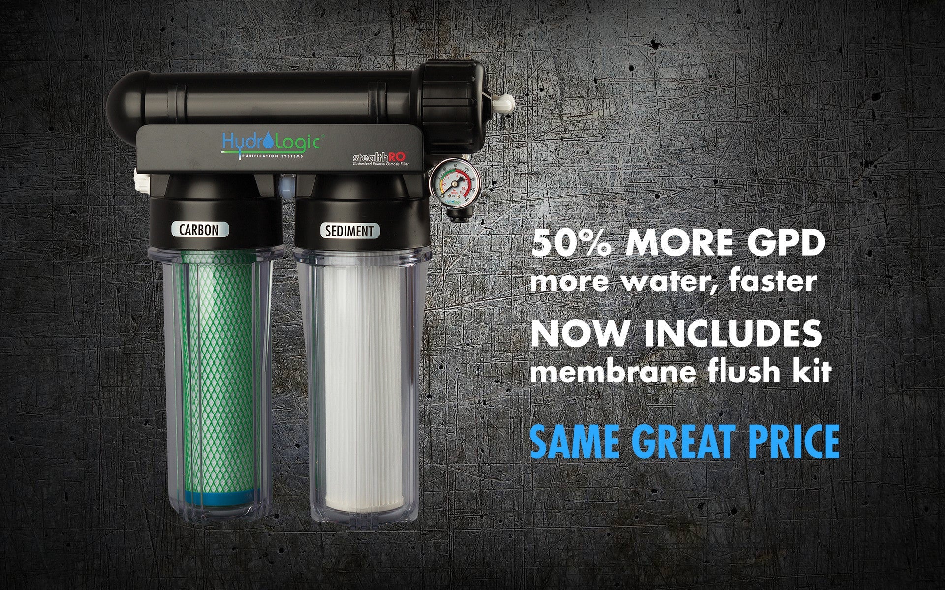 Hydro-Logic Stealth RO 150 Reverse Osmosis System – BetterGrow Hydro