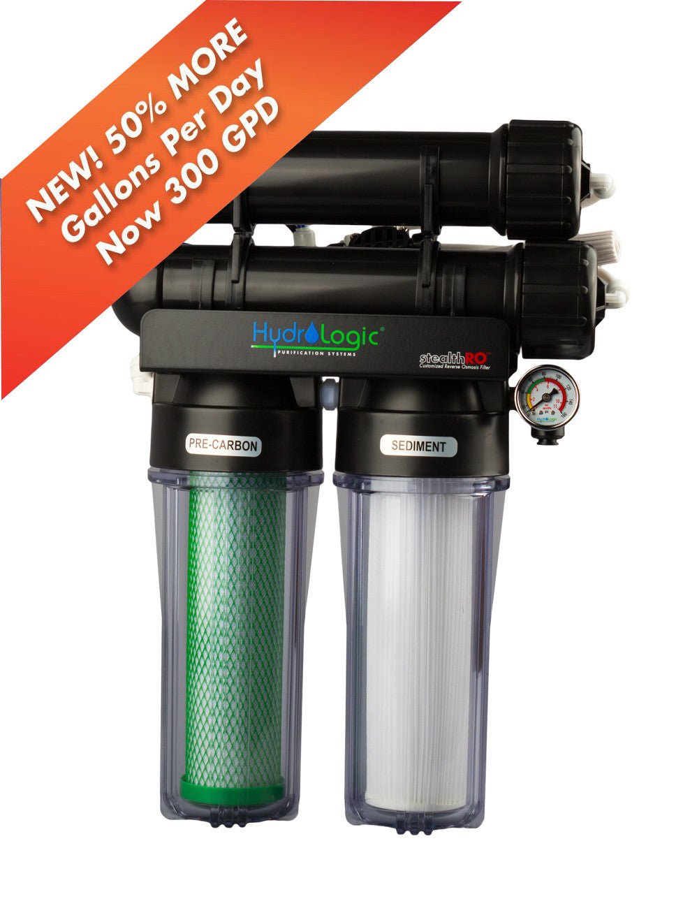 Hydro - Logic Stealth RO 300 Reverse Osmosis System - BetterGrow Hydro