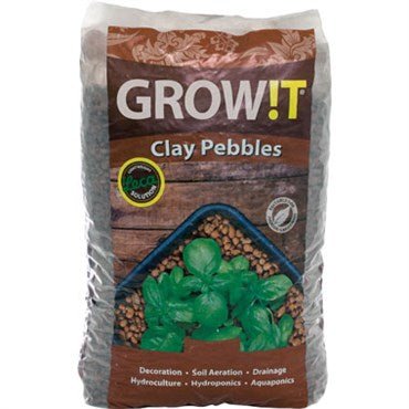 Hydrofarm PlantIt 10L Clay Pebbles 8mm-16mm - BetterGrow Hydro