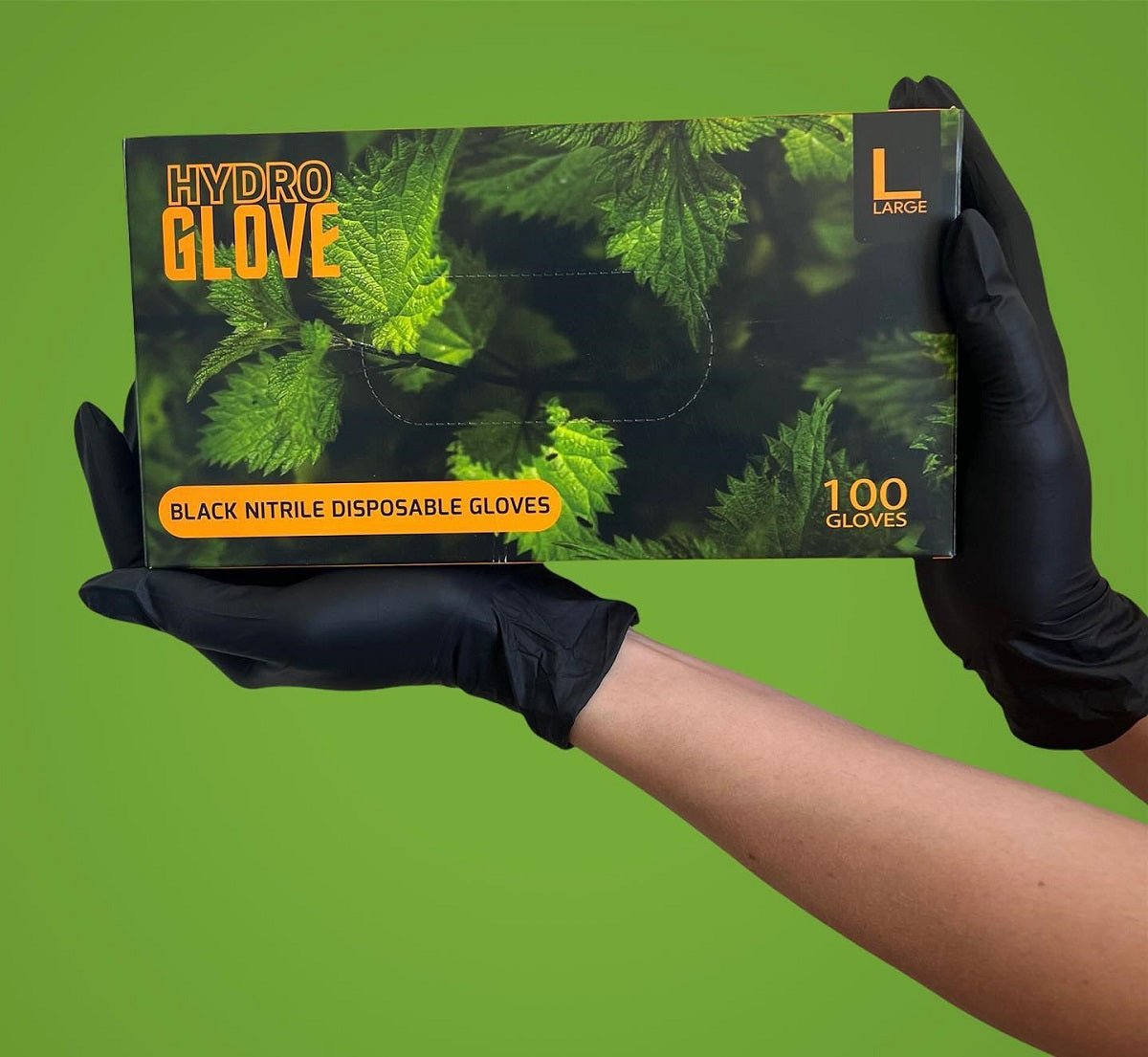 Hydroglove 5 - 6 mil Nitrile Gloves - XL - BetterGrow Hydro