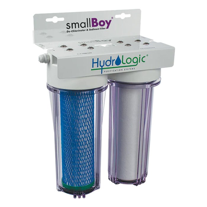HydroLogic smallBoy Dechlorinator & Sediment System w/ KDF85 Catalytic Carbon Filter - BetterGrow Hydro