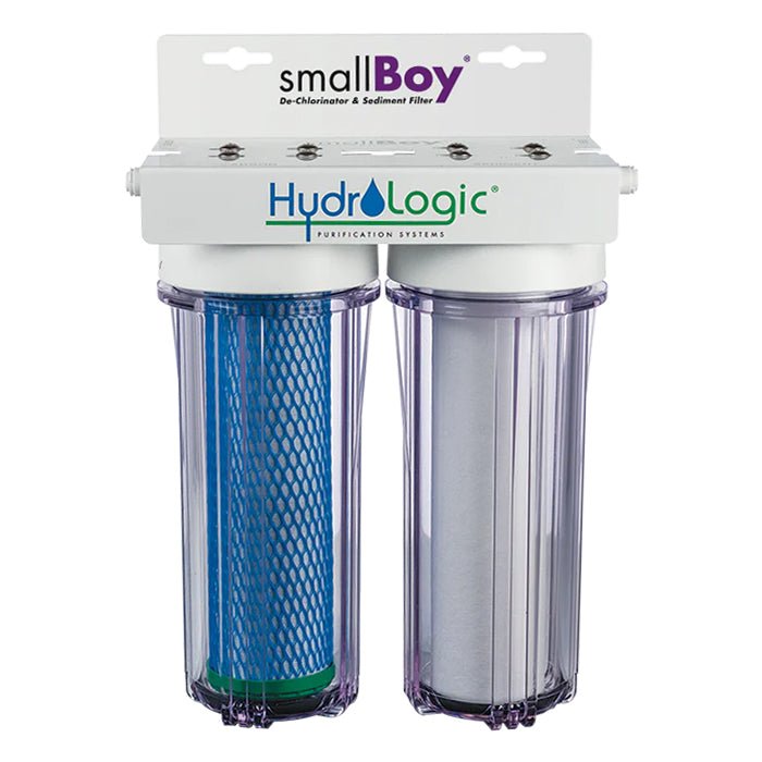 HydroLogic smallBoy Dechlorinator & Sediment System w/ KDF85 Catalytic Carbon Filter - BetterGrow Hydro
