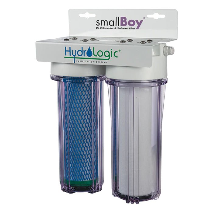 HydroLogic smallBoy Dechlorinator & Sediment System w/ KDF85 Catalytic Carbon Filter - BetterGrow Hydro