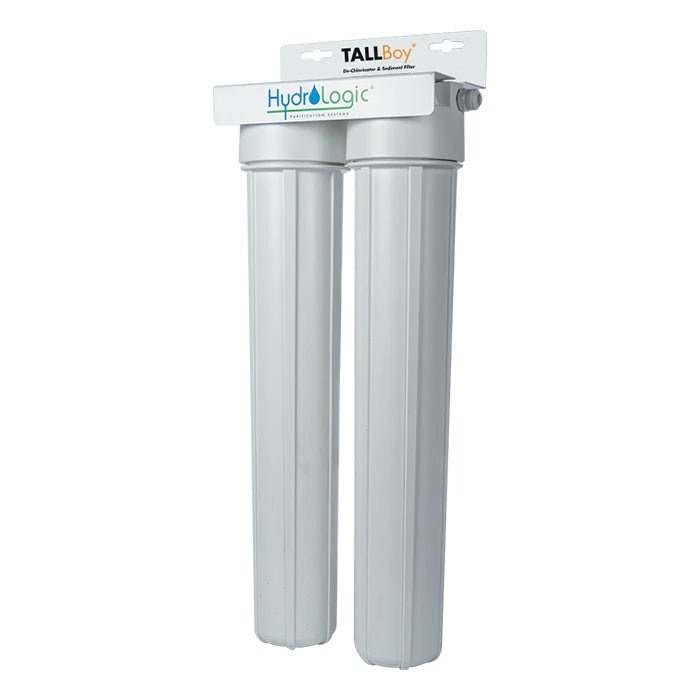 HydroLogic TALLboy Dechlorinator & Sediment System w/ KDF85 Catalytic Carbon Filter - BetterGrow Hydro