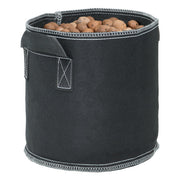 Grow1 Fabric Pot w/ Handles Black 1 Gallon