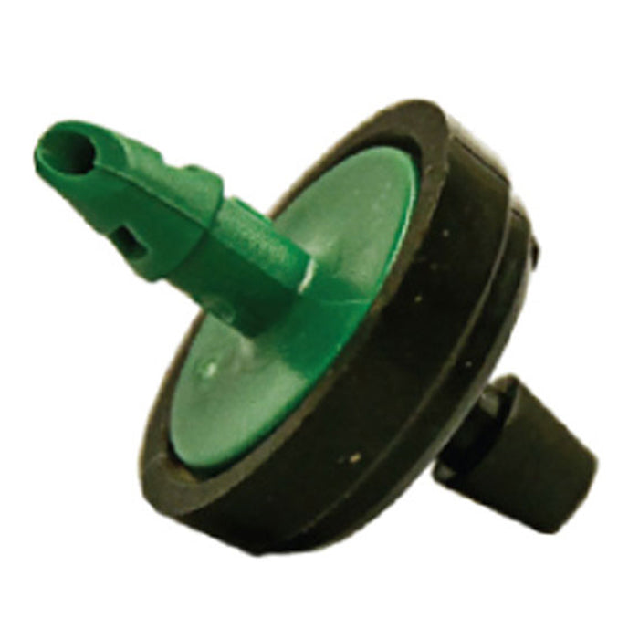 GROW1 Pressure Compensating Dripper 2.0GPH Black/Green (25pcs/Pack)