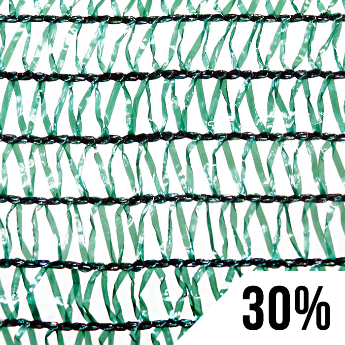 GROW1 Greenhouse Shade Cloth Dark Green 30% Light Dep 20ft x 100ft