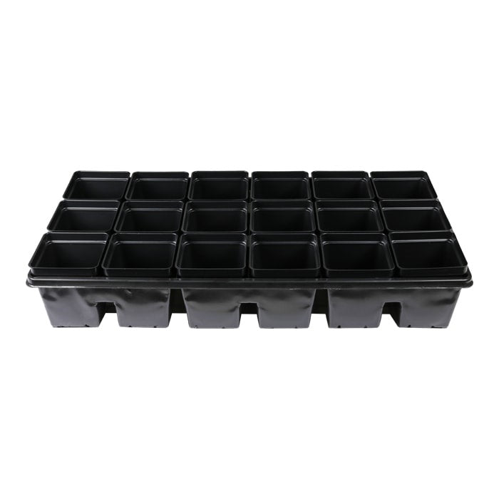 10" x 20" 18 Site Tray for 3.25" & 3.5" Square Pots