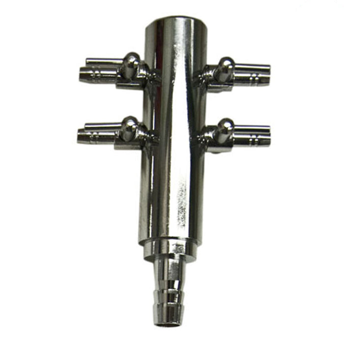 Chrome Air Divider 4 Outlet