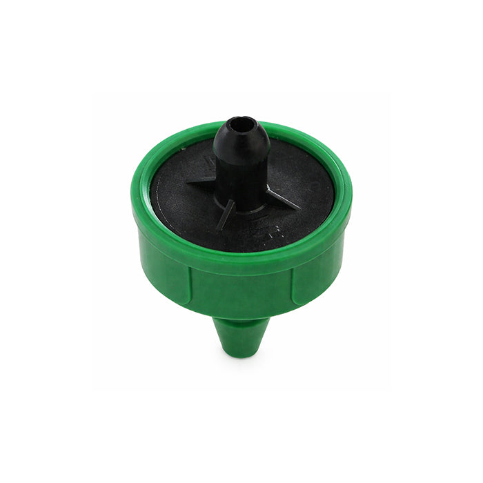 GROW1 Pressure Compensating Junior Dripper w/ CNL 1.0GPH Black/Green (250pcs/Pack)