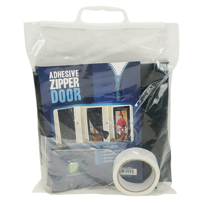 Adhesive Zipper Door 40in x 86in
