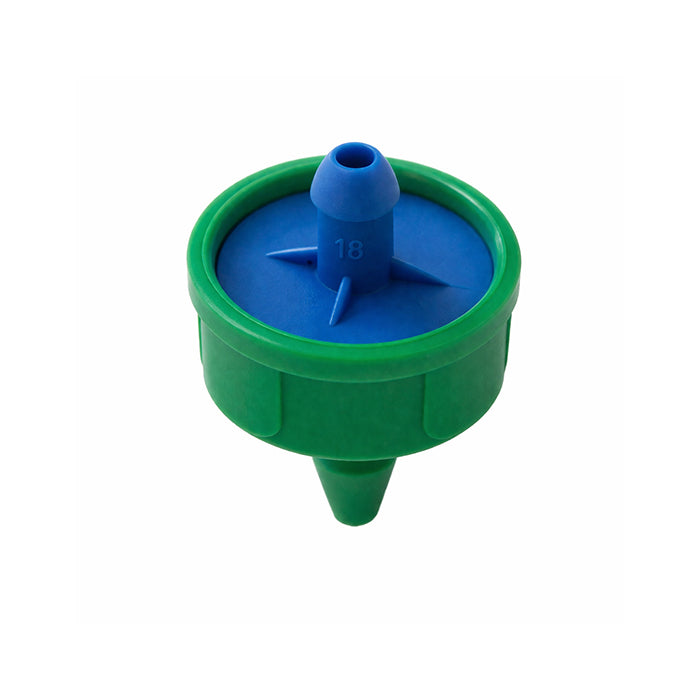 GROW1 Pressure Compensating Junior Dripper w/ CNL 0.5GPH Blue/Green (250pcs/Pack)