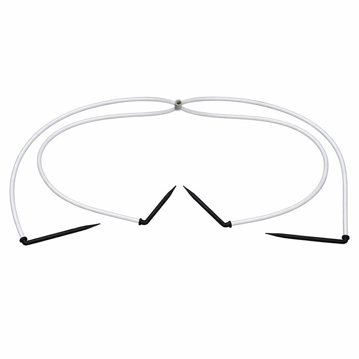 GROW1 4-Way Flat MOD Manifold w/ Drip Stakes & Tubing 36" (25pcs/Pack)